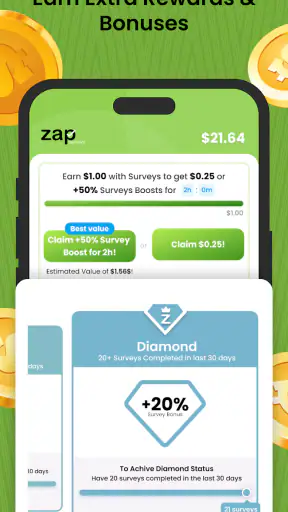 Zap Surveys: Earn Easy Money screenshot