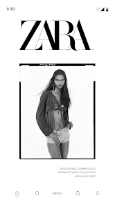 Zara screenshot
