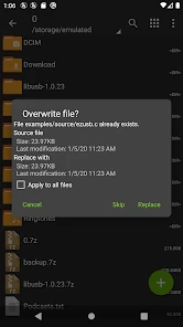 ZArchiver screenshot