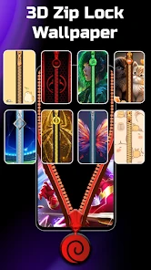 Zipper Lock Screen Wallpapers screenshot