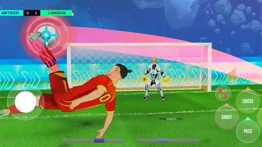 Galaxy Soccer : 3v3 Battle screenshot
