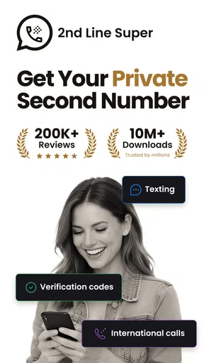 2nd Line+ Second Number & eSIM screenshot