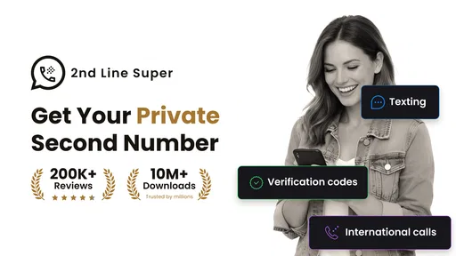 2nd Line+ Second Number & eSIM screenshot