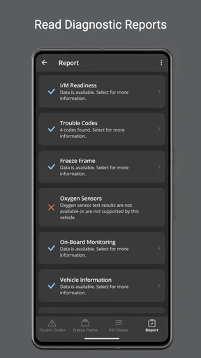 OBD Fusion (Car Diagnostics) screenshot