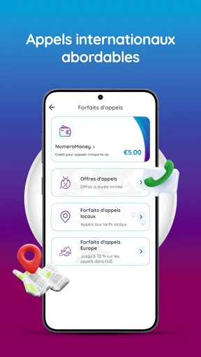 Numéro eSIM: Numéros & Données screenshot