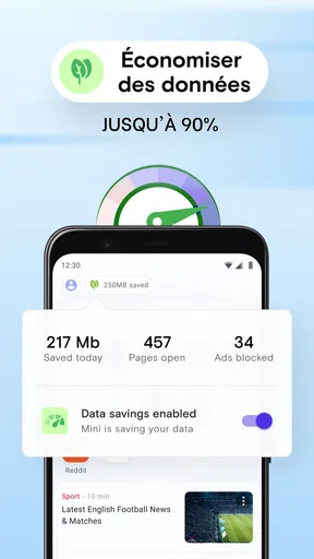 Navigateur Web Opera Mini screenshot