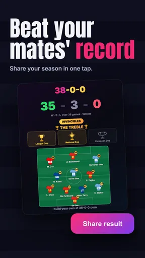 38-0-0: Football Squad Draft screenshot