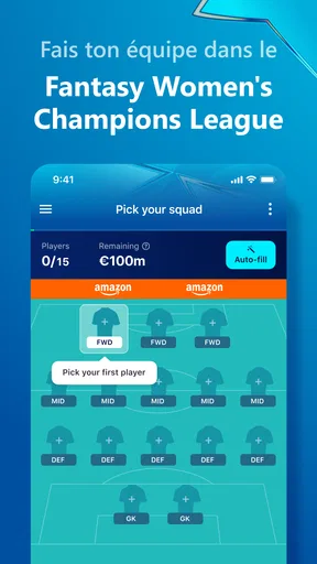 UEFA Gaming: Fantasy Football screenshot