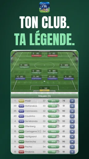 Virtuafoot Football Manager screenshot