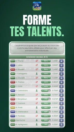 Virtuafoot Football Manager screenshot
