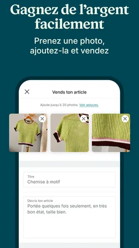 Vinted : shopping seconde main screenshot