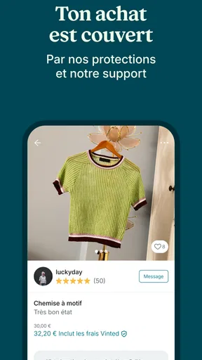 Vinted : shopping seconde main screenshot