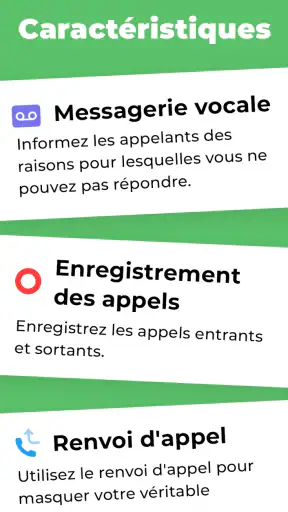 2e numéro de téléphone OnPhone screenshot