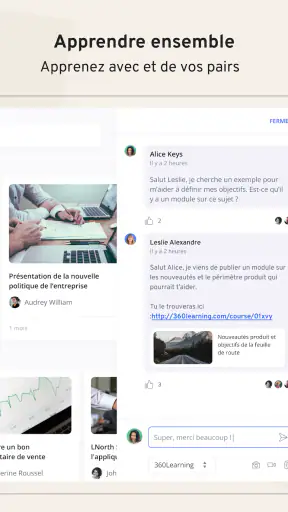 360Learning screenshot
