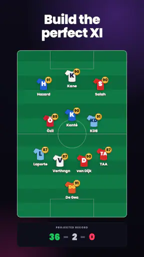 38-0-0: Football Squad Draft screenshot