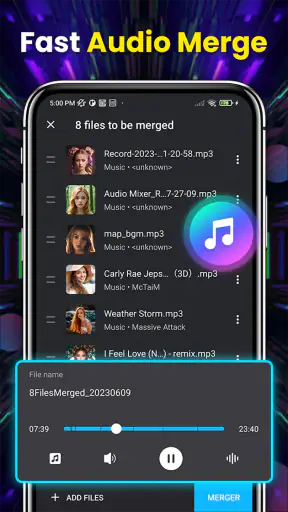 3D Mélangeur de musique DJ screenshot