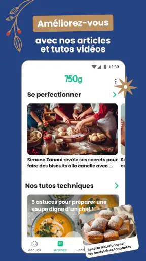 750g - Recettes de cuisine screenshot