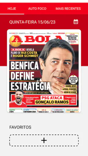 A BOLA – Edição Digital screenshot