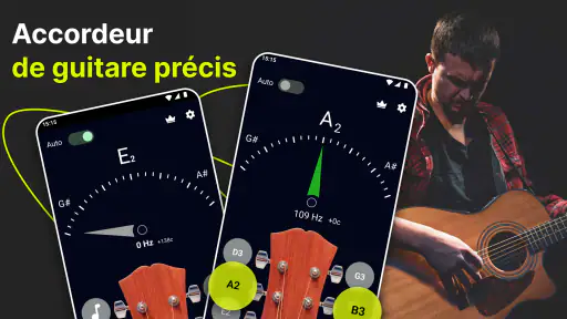 Accordeur de Guitare Simple screenshot