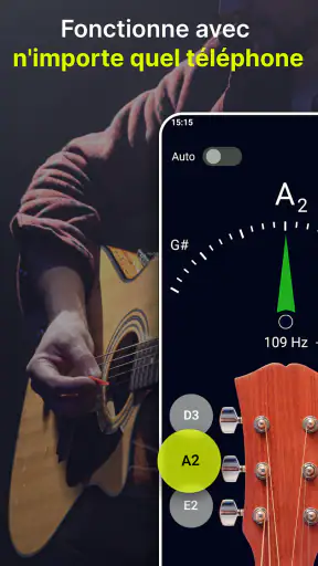 Accordeur de Guitare Simple screenshot