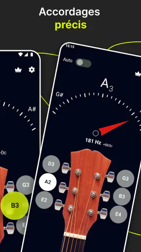Accordeur de Guitare Simple screenshot
