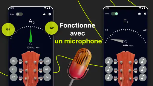 Accordeur de Guitare Simple screenshot