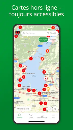 ACSI Campings Europe screenshot