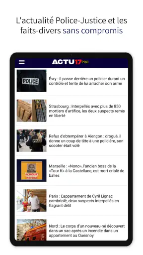 Actu17 | Actualités en direct screenshot