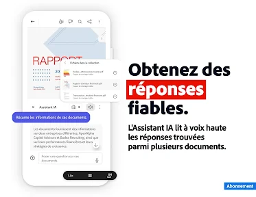 Adobe Acrobat Reader pour PDF screenshot