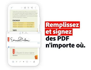 Adobe Acrobat Reader pour PDF screenshot