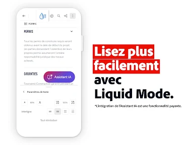 Adobe Acrobat Reader pour PDF screenshot
