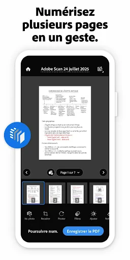 Adobe Scan : scanner PDF, OCR screenshot