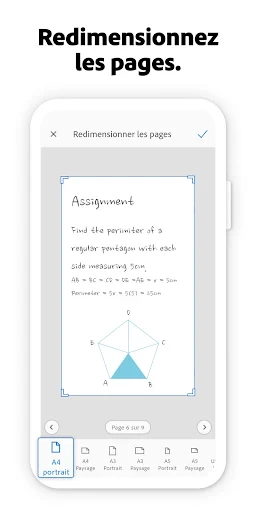 Adobe Scan : scanner PDF, OCR screenshot