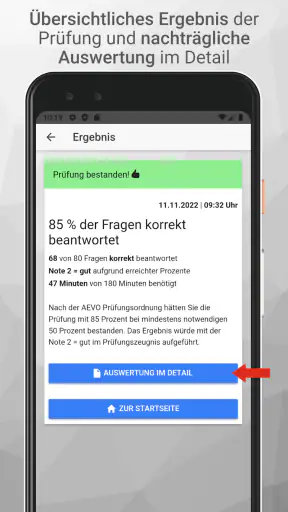 AEVO-Held Prüfungsvorbereitung screenshot