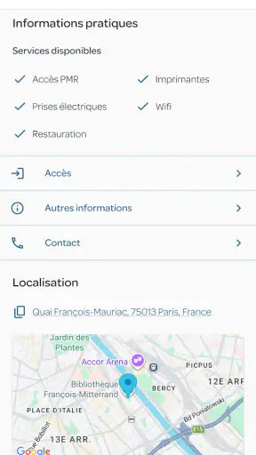 Affluences screenshot
