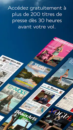 Air France Press screenshot