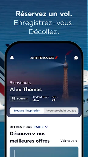 Air France - Réserver un vol screenshot
