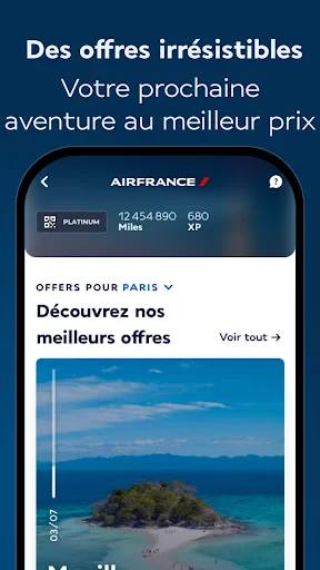 Air France - Réserver un vol screenshot