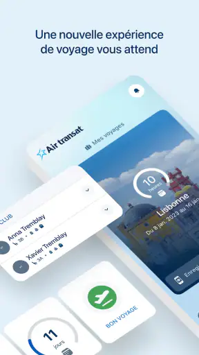 Air Transat | Vols et Voyages screenshot