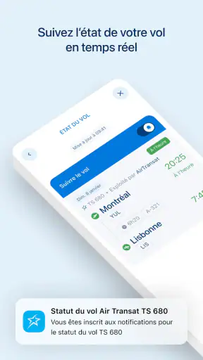 Air Transat | Vols et Voyages screenshot