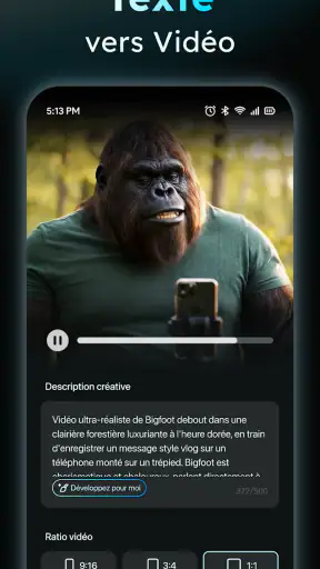 AIReel : Générateur IA Vidéo screenshot