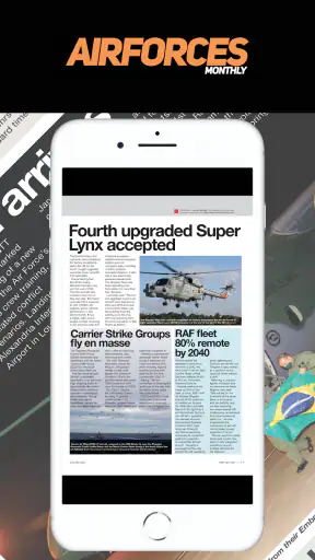 AirForces Monthly Magazine screenshot