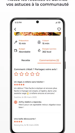 AirfryAddict: Recette Airfryer screenshot