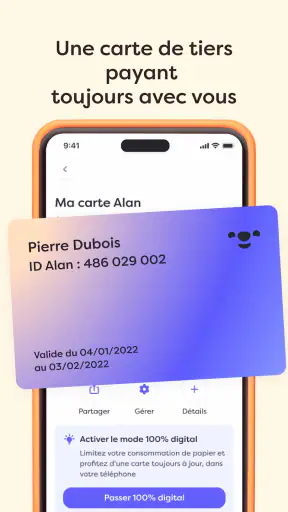 Alan : assurance santé screenshot