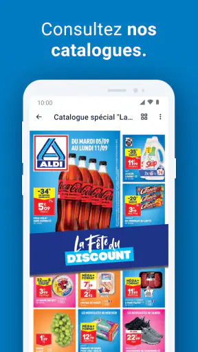 ALDI France screenshot