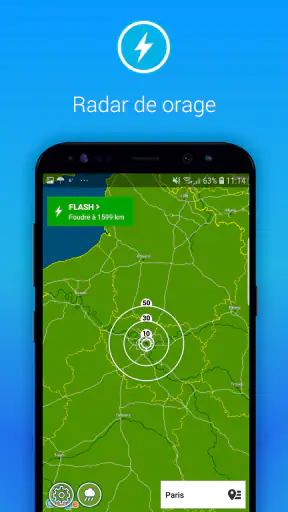 Alerte Orage Meteoplaza screenshot