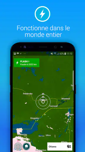 Alerte Orage Meteoplaza screenshot