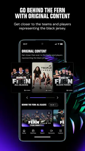 All Blacks & Black Ferns Rugby screenshot