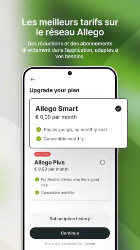 Allego - Bornes de recharge screenshot