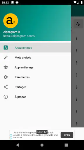 Alphagram-R : Anagrammes screenshot